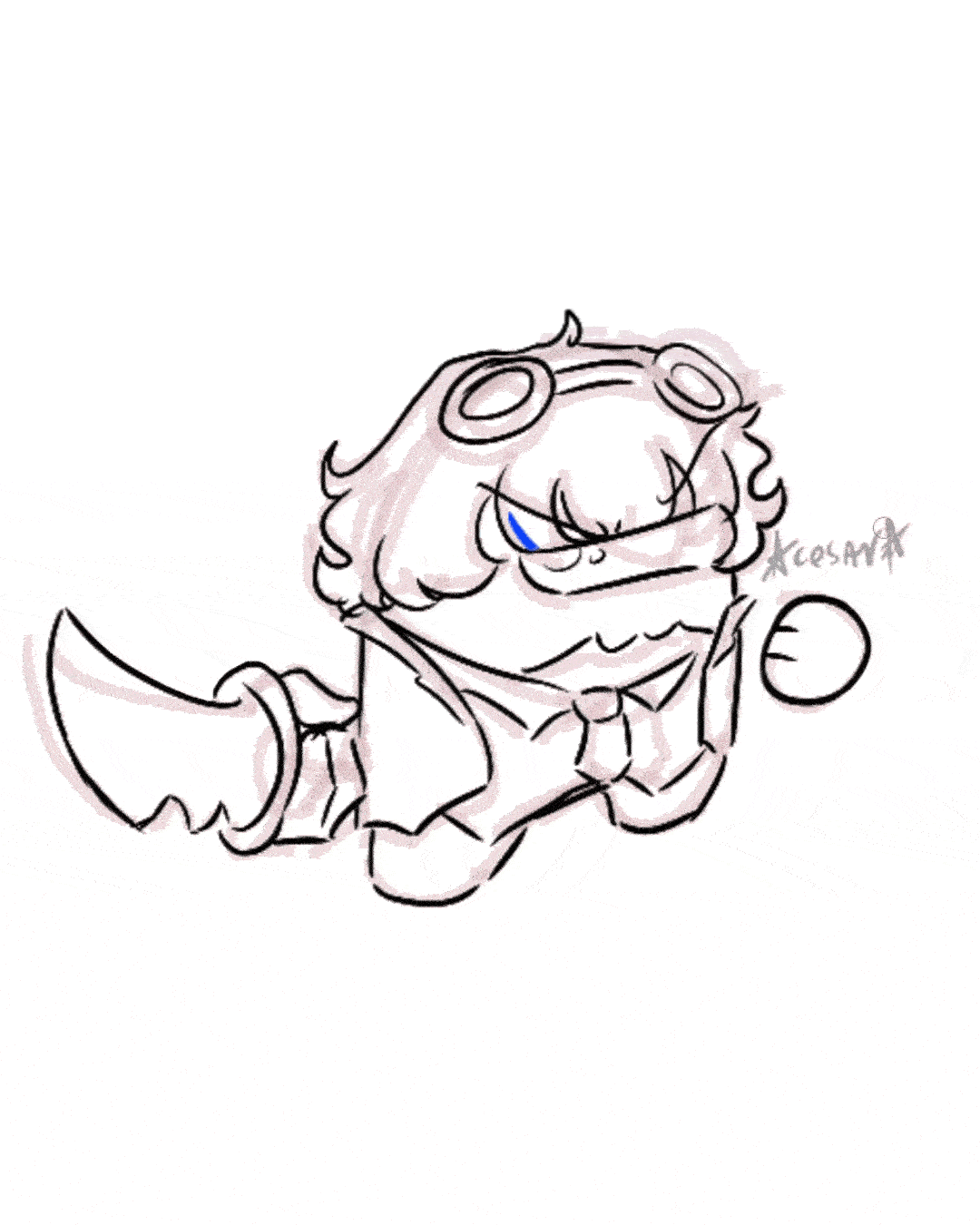 Tsugi solo le dio animacion a ese fanatt el Artista original ha desactivado aus cuentas